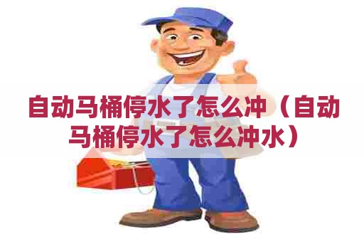 自动马桶停水了怎么冲（自动马桶停水了怎么冲水）