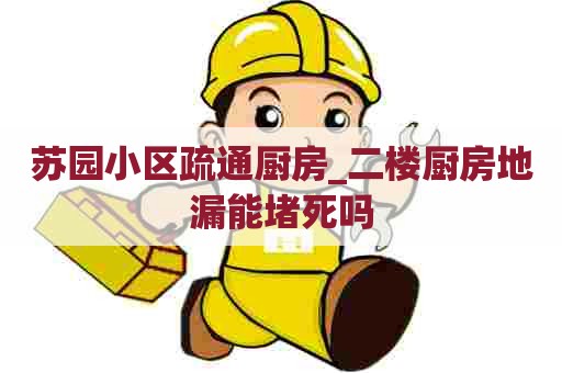 苏园小区疏通厨房_二楼厨房地漏能堵死吗 苏园小区疏通厨房_二楼厨房地漏能堵死吗