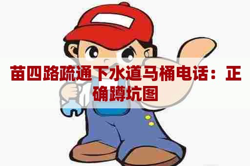 苗四路疏通下水道马桶电话：正确蹲坑图