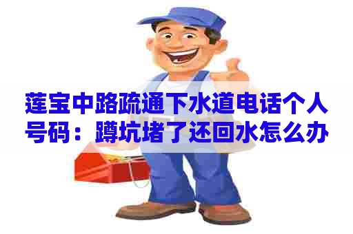 莲宝中路疏通下水道电话个人号码：蹲坑堵了还回水怎么办