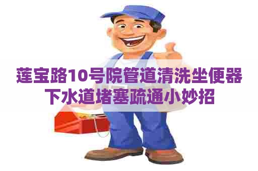 莲宝路10号院管道清洗坐便器下水道堵塞疏通小妙招 莲宝路10号院管道清洗坐便器下水道堵塞疏通小妙招