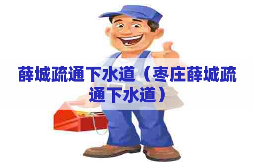 薛城疏通下水道（枣庄薛城疏通下水道）