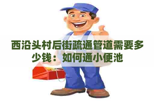 西沿头村后街疏通管道需要多少钱：如何通小便池