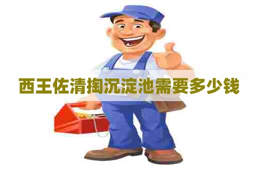 西王佐清掏沉淀池需要多少钱