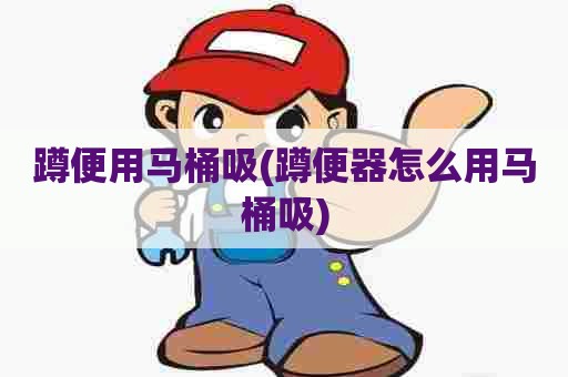 蹲便用马桶吸(蹲便器怎么用马桶吸)