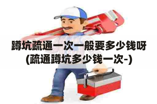 蹲坑疏通一次一般要多少钱呀(疏通蹲坑多少钱一次-)