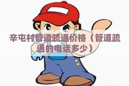 辛屯村管道疏通价格（管道疏通的电话多少）