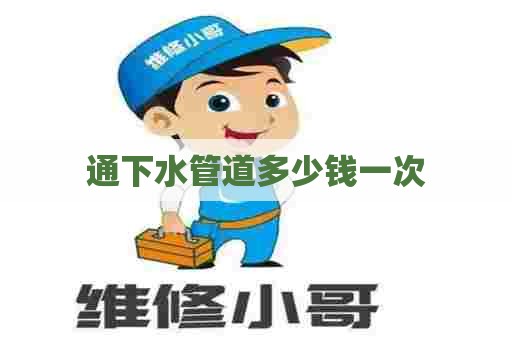 通下水管道多少钱一次