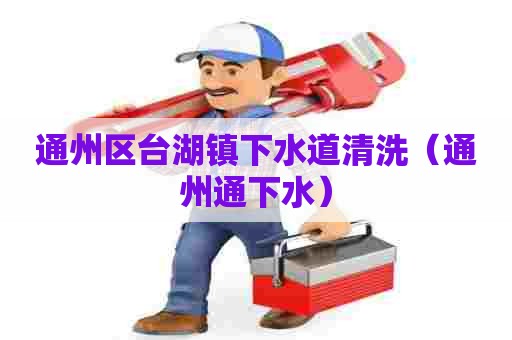 通州区台湖镇下水道清洗(通州通下水) 通州区台湖镇下水道清洗(通州通下水)
