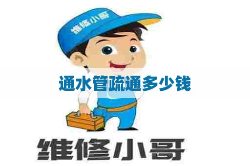 通水管疏通多少钱 通水管疏通多少钱