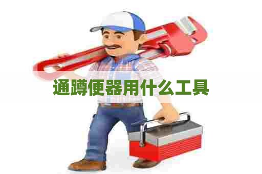 通蹲便器用什么工具