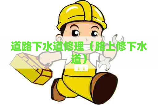 道路下水道修理(路上修下水道) 道路下水道修理(路上修下水道)
