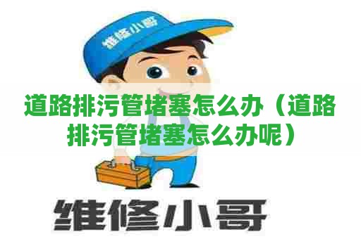 道路排污管堵塞怎么办(道路排污管堵塞怎么办呢) 道路排污管堵塞怎么办(道路排污管堵塞怎么办呢)