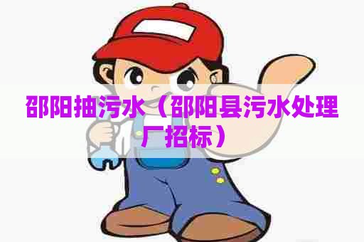 邵阳抽污水（邵阳县污水处理厂招标）