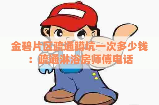 金碧片区疏通蹲坑一次多少钱:疏通淋浴房师傅电话 金碧片区疏通蹲坑一次多少钱:疏通淋浴房师傅电话