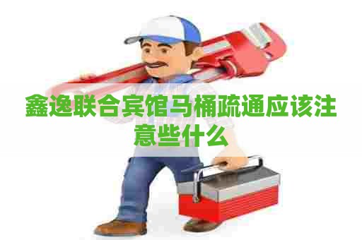 鑫逸联合宾馆马桶疏通应该注意些什么