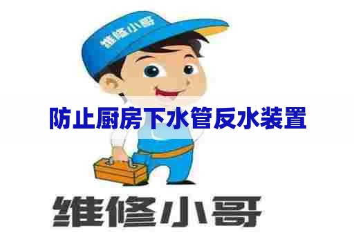 防止厨房下水管反水装置