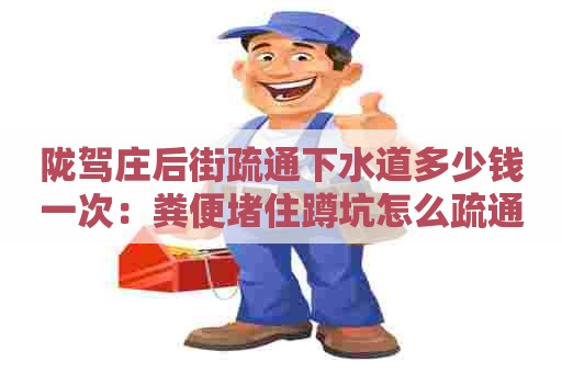 陇驾庄后街疏通下水道多少钱一次:粪便堵住蹲坑怎么疏通 陇驾庄后街疏通下水道多少钱一次:粪便堵住蹲坑怎么疏通