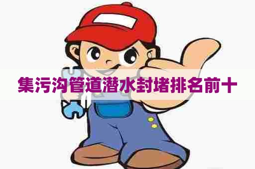 集污沟管道潜水封堵排名前十