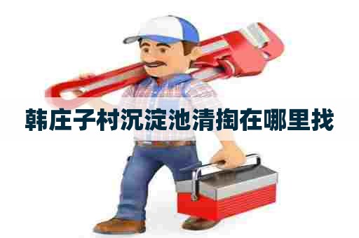 韩庄子村沉淀池清掏在哪里找