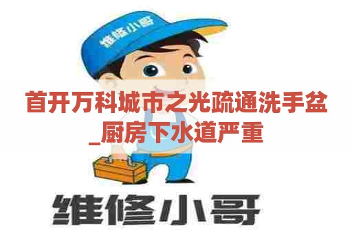 首开万科城市之光疏通洗手盆_厨房下水道严重 首开万科城市之光疏通洗手盆_厨房下水道严重