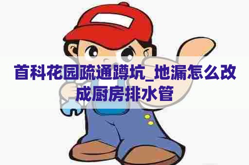首科花园疏通蹲坑_地漏怎么改成厨房排水管 首科花园疏通蹲坑_地漏怎么改成厨房排水管