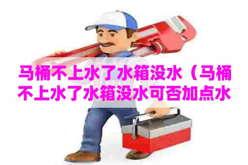 马桶不上水了水箱没水(马桶不上水了水箱没水可否加点水呢) 马桶不上水了水箱没水(马桶不上水了水箱没水可否加点水呢)