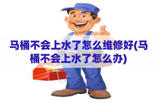 马桶不会上水了怎么维修好(马桶不会上水了怎么办) 马桶不会上水了怎么维修好(马桶不会上水了怎么办)