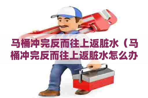 马桶冲完反而往上返脏水（马桶冲完反而往上返脏水怎么办）