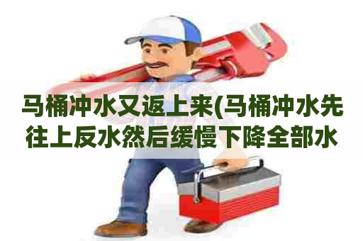 马桶冲水又返上来(马桶冲水先往上反水然后缓慢下降全部水都流走)