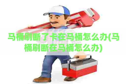 马桶刷断了卡在马桶怎么办(马桶刷断在马桶怎么办)