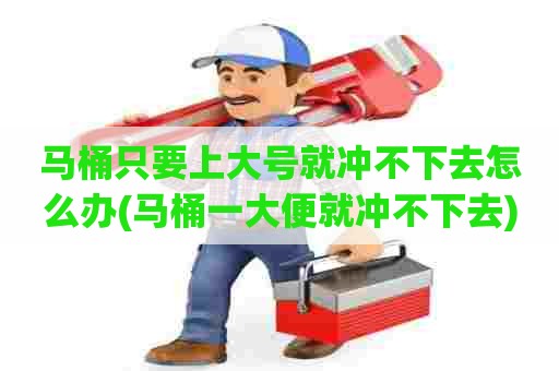 马桶只要上大号就冲不下去怎么办(马桶一大便就冲不下去)