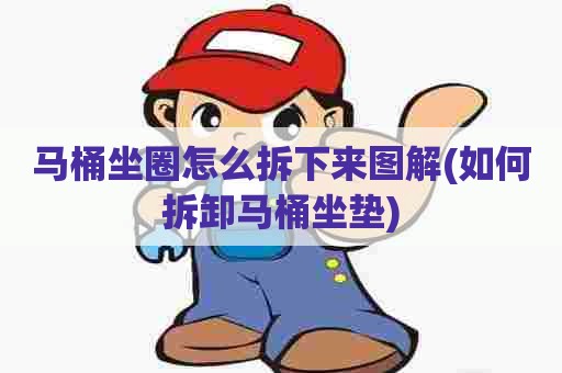 马桶坐圈怎么拆下来图解(如何拆卸马桶坐垫)