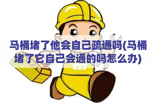 马桶堵了他会自己疏通吗(马桶堵了它自己会通的吗怎么办)