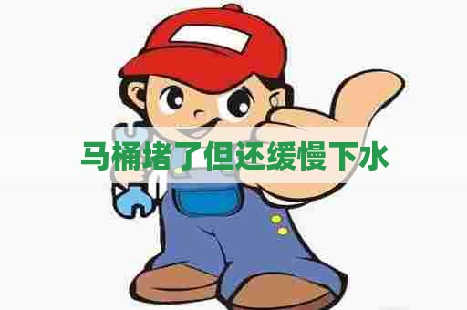 马桶堵了但还缓慢下水