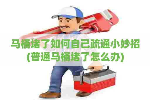 马桶堵了如何自己疏通小妙招(普通马桶堵了怎么办) 马桶堵了如何自己疏通小妙招(普通马桶堵了怎么办)