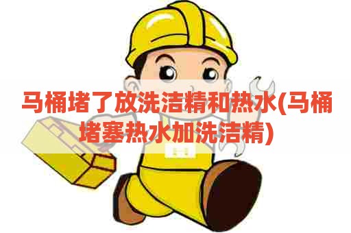 马桶堵了放洗洁精和热水(马桶堵塞热水加洗洁精)