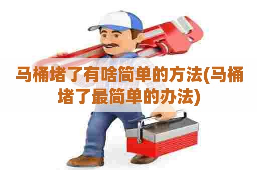 马桶堵了有啥简单的方法(马桶堵了最简单的办法) 马桶堵了有啥简单的方法(马桶堵了最简单的办法)