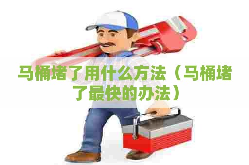 马桶堵了用什么方法（马桶堵了最快的办法）