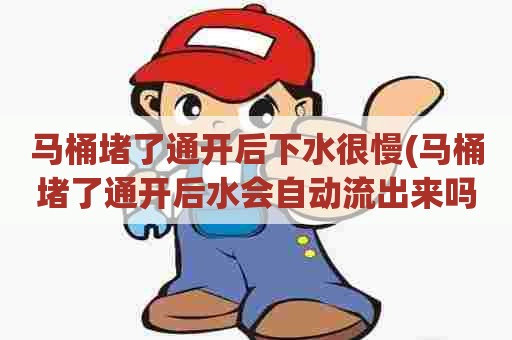 马桶堵了通开后下水很慢(马桶堵了通开后水会自动流出来吗图片) 马桶堵了通开后下水很慢(马桶堵了通开后水会自动流出来吗图片)