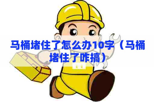 马桶堵住了怎么办10字(马桶堵住了咋搞) 马桶堵住了怎么办10字(马桶堵住了咋搞)