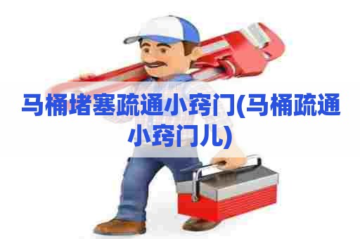 马桶堵塞疏通小窍门(马桶疏通小窍门儿) 马桶堵塞疏通小窍门(马桶疏通小窍门儿)