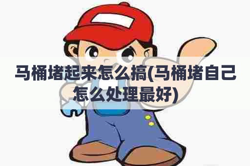 马桶堵起来怎么搞(马桶堵自己怎么处理最好)