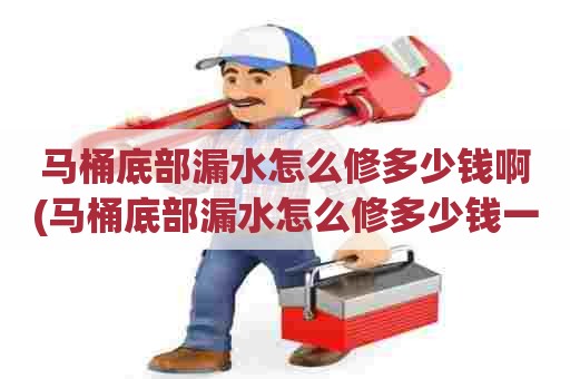 马桶底部漏水怎么修多少钱啊(马桶底部漏水怎么修多少钱一个)