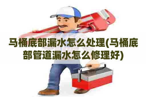 马桶底部漏水怎么处理(马桶底部管道漏水怎么修理好)