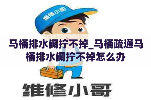 马桶排水阀拧不掉_马桶疏通马桶排水阀拧不掉怎么办