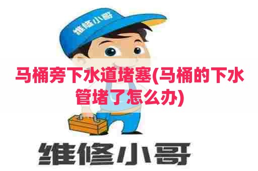 马桶旁下水道堵塞(马桶的下水管堵了怎么办)