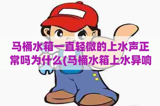 马桶水箱一直轻微的上水声正常吗为什么(马桶水箱上水异响)