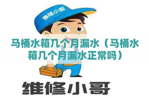 马桶水箱几个月漏水(马桶水箱几个月漏水正常吗) 马桶水箱几个月漏水(马桶水箱几个月漏水正常吗)