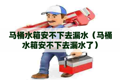 马桶水箱安不下去漏水(马桶水箱安不下去漏水了) 马桶水箱安不下去漏水(马桶水箱安不下去漏水了)